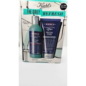 KIEHL'S THE CLASSIC GENTLEMEN COLLECTION FACE WASH 8.4  & MOISTURE FOR MEN 6.8